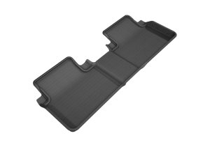 BMW I3 Floor Mats - Rear - 3D MAXpider - Kagu - Black - `14-`19